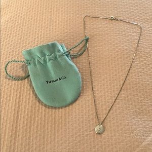 Tiffany & Co “J” Initial Necklace
